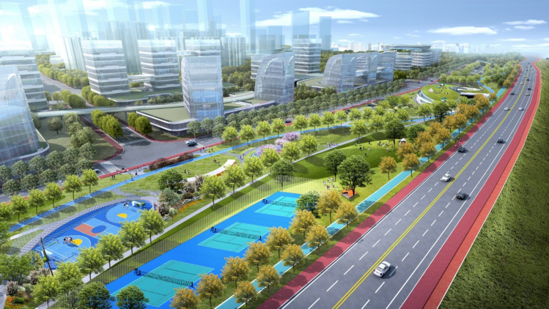 效果图出炉！大泽湖即将新建一个体育公园！(图3)