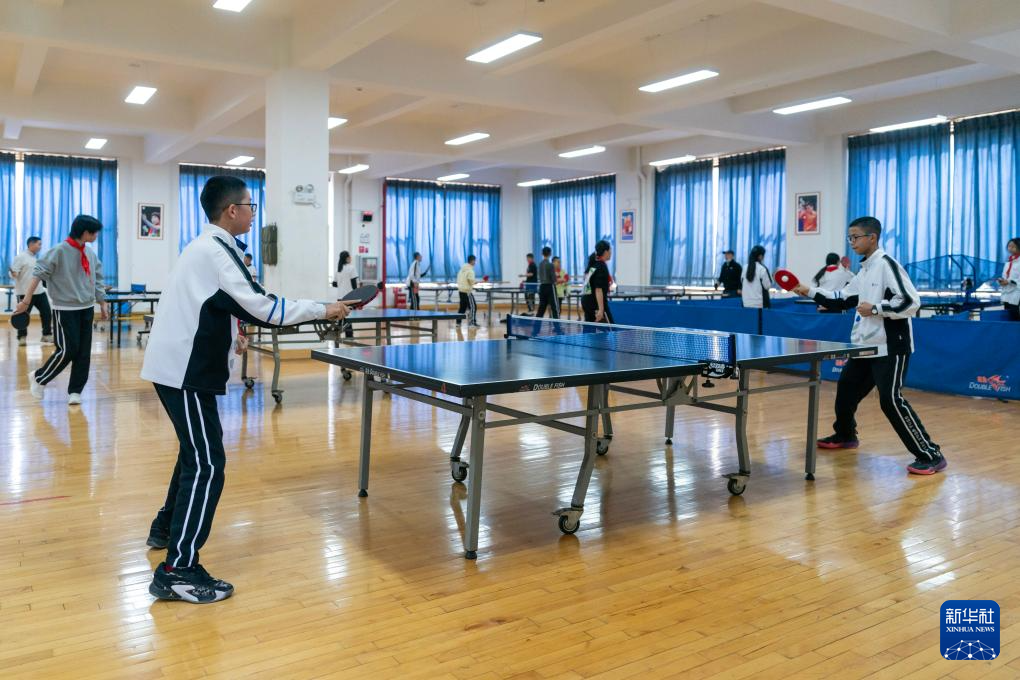 云南昆明：体育活动助力学生健康成长_新华网(图8)