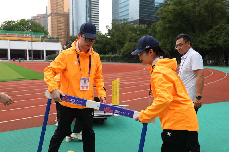 700多名青年志愿者服务2025年世界田联接力赛(图1)