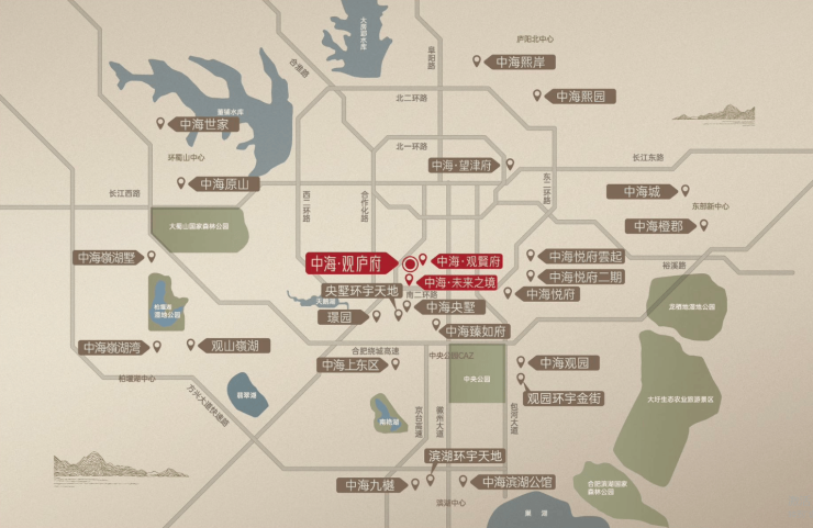 中海观庐府楼盘位置是否值得买全面介绍(图2)